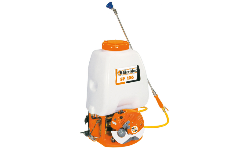 Type / Category Power Max delivery rate 8 L/min Pressure 35 Kg/cm² Sound pressure/power level 93/101 dB(A) Lh/rh Vibration level Liquid tank capacity Type Make Weight 25 L 2 stroke Italy 9.0 kg < 2.5 m/s² Sprayers 1.2 HP - 0.9 kW Displacement 25.4 