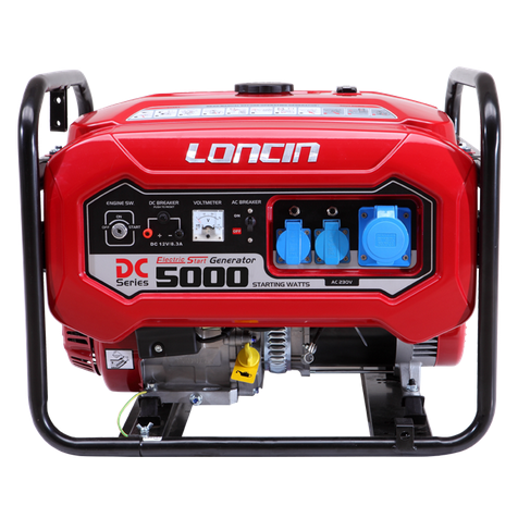 LONCIN -LC5000D-DCS - GASOLINE PORTABLE GENERATOR